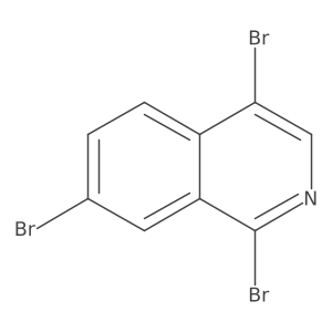 1,4,7-Tribromoisoquinoline Structure