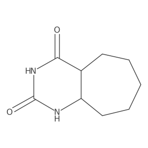 Octahydro-2H-cyclohepta[d]pyrimidine-2,4(3H)-dione结构式