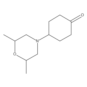 4-(2,6-Dimethylmorpholino)cyclohexanone Structure