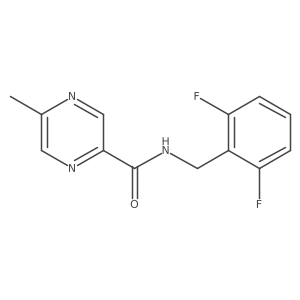 N-(2,6-difluorobenzyl)-5-methylpyrazine-2-carboxamide Structure