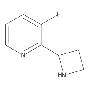 2-(Azetidin-2-yl)-3-fluoropyridine Structure