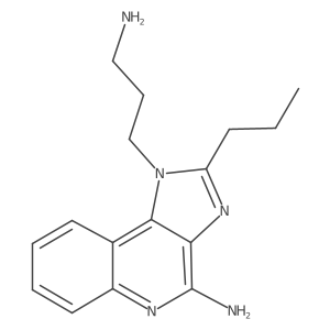 1-(3-Aminopropyl)-2-propyl-1H-imidazo[4,5-c]quinolin-4-amine Structure