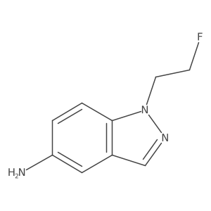 1-(2-Fluoroethyl)-1h-indazol-5-amine结构式