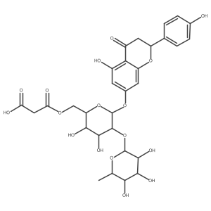 Naringin 6a(2)a(2)-malonate结构式
