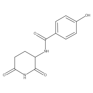 N-(2,6-dioxo-3-piperidinyl)-4-hydroxyBenzamide Structure