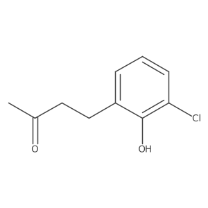 4-(3-Chloro-2-hydroxyphenyl)butan-2-one结构式