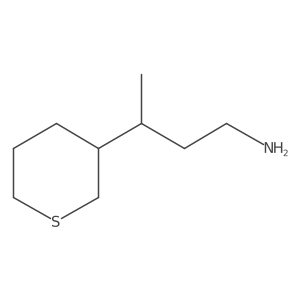3-(Thian-3-yl)butan-1-amine结构式