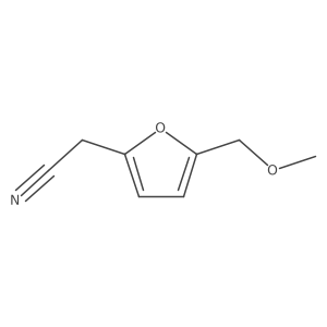 2-[5-(Methoxymethyl)furan-2-yl]acetonitrile Structure