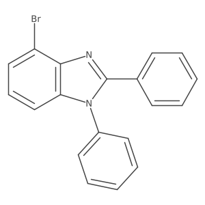 4-Bromo-1,2-diphenyl-1H-benzimidazole Structure