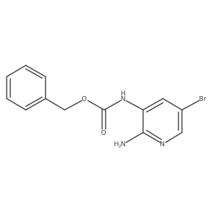 5-Bromo-N3-Boc-pyridine-2,3-diamine Structure