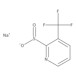 Sodium3-(trifluoromethyl)pyridine-2-sulfinate Structure