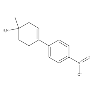 1-Methyl-4-(4-nitrophenyl)cyclohex-3-en-1-amine Structure