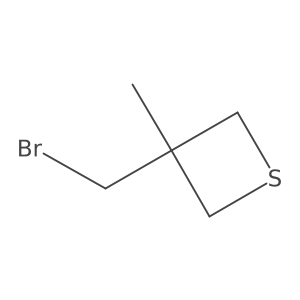 3-(Bromomethyl)-3-methylthietane结构式