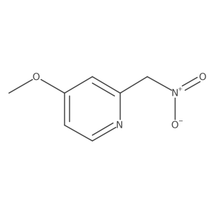 4-Methoxy-2-(nitromethyl)pyridine Structure