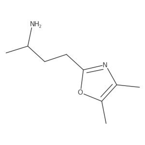 4-(Dimethyl-1,3-oxazol-2-yl)butan-2-amine结构式
