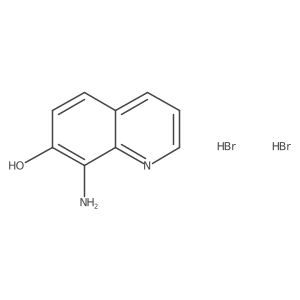 8-Aminoquinolin-7-ol;dihydrobromide结构式