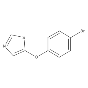 5-(4-Bromophenoxy)-1,3-thiazole结构式