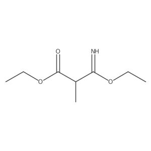 Ethyl 2-ethoxycarbonimidoylpropionate Structure