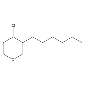 (3R,4S)-4-Chloro-3-hexyloxane Structure