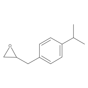 2-{[4-(Propan-2-yl)phenyl]methyl}oxirane Structure