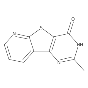 2-methylpyrido[3',2':4,5]thieno[3,2-d]pyrimidin-4(3H)-one Structure