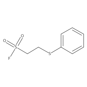 2-(Phenylsulfanyl)ethane-1-sulfonyl fluoride Structure