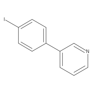 3-(4-Iodophenyl)pyridine Structure