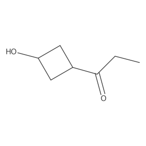 1-(3-Hydroxycyclobutyl)propan-1-one Structure