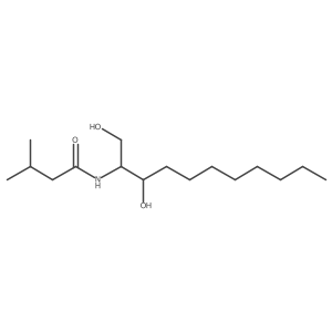 N-[(2S)-1,3-Dihydroxyundecan-2-yl]-3-methylbutanamide结构式