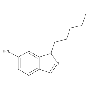 1-pentyl-1H-indazol-6-amine Structure