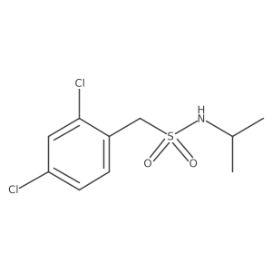 1-(2,4-dichlorophenyl)-N-isopropylmethanesulfonamide Structure