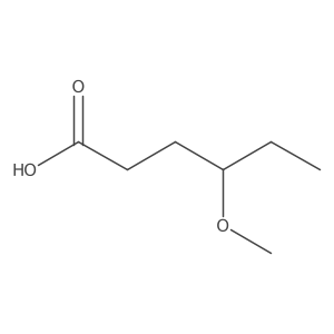 4-Methoxyhexanoic acid Structure