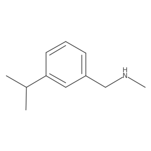 Methyl({[3-(propan-2-yl)phenyl]methyl})amine结构式