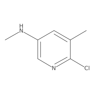 6-Chloro-n,5-dimethylpyridin-3-amine Structure