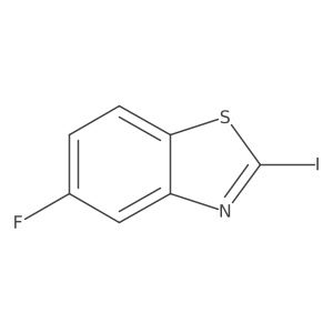 5-Fluoro-2-iodobenzo[d]thiazole Structure
