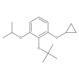 2-Tert-butoxy-1-cyclopropoxy-3-isopropoxybenzene Structure