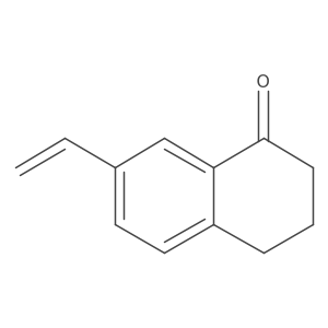 7-Ethenyl-1,2,3,4-tetrahydronaphthalen-1-one结构式