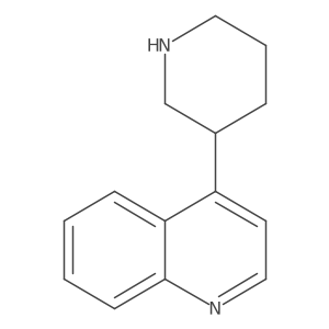 4-(Piperidin-3-yl)quinoline Structure
