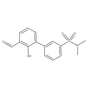 6-(3-N,N-Dimethylsulfamoylphenyl)-2-formylphenol Structure