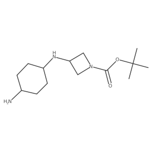 Tert-butyl 3-((4-aminocyclohexyl)amino)azetidine-1-carboxylate Structure