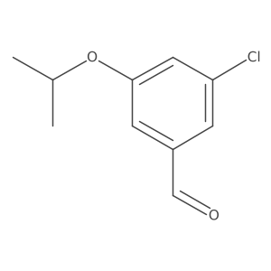 3-Chloro-5-isopropoxybenzaldehyde Structure