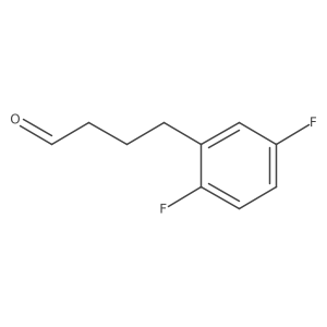 4-(2,5-Difluorophenyl)butanal结构式