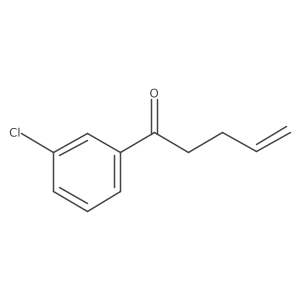 1-(3-Chlorophenyl)pent-4-en-1-one Structure