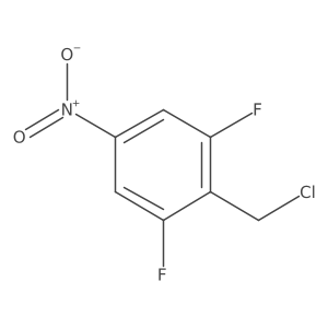 2-(Chloromethyl)-1,3-difluoro-5-nitrobenzene Structure
