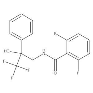 2,6-difluoro-N-(3,3,3-trifluoro-2-hydroxy-2-phenylpropyl)benzamide Structure