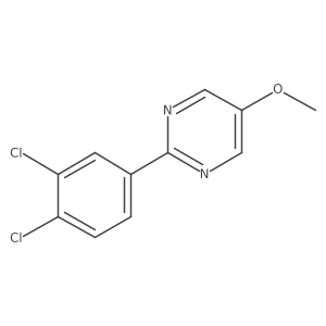 2-(3,4-Dichlorophenyl)-5-methoxypyrimidine结构式