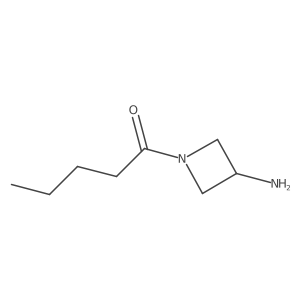 1-(3-Aminoazetidin-1-yl)pentan-1-one结构式