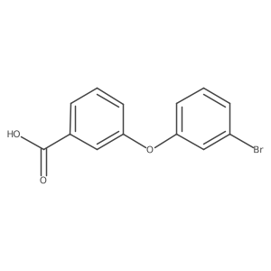 3-(3-Bromophenoxy)benzoic acid Structure