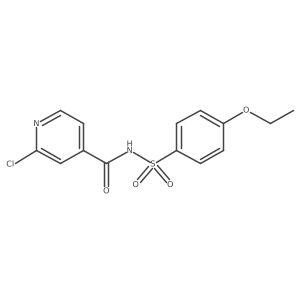 2-chloro-N-(4-ethoxybenzenesulfonyl)pyridine-4-carboxamide Structure