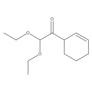 Ethanone, 1-(2-cyclohexen-1-yl)-2,2-diethoxy-结构式